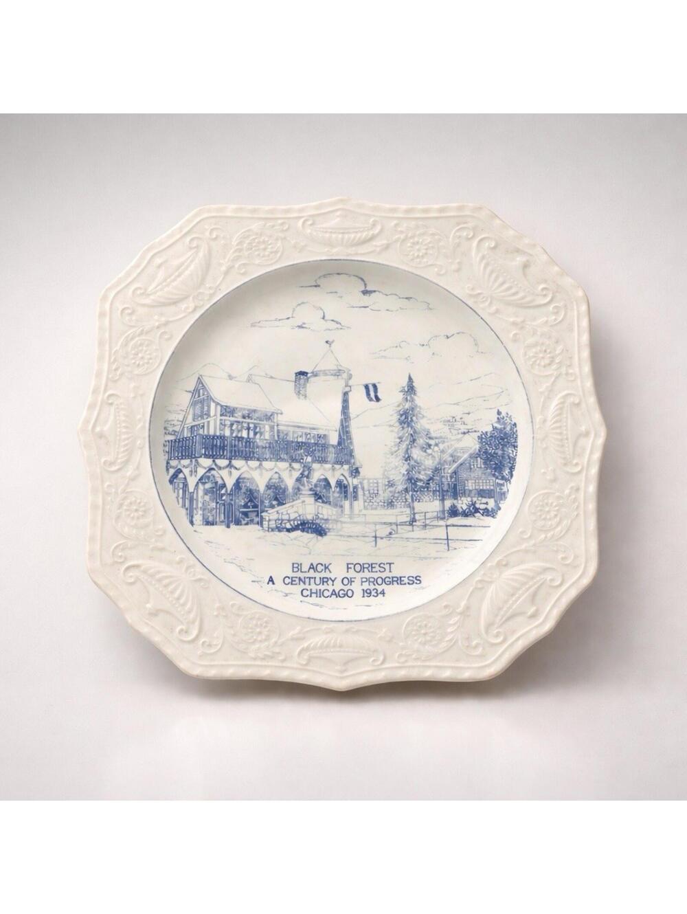 Pickard 1934 Black Forest A Century of Progress Chicago World’s Fair, 7.75”